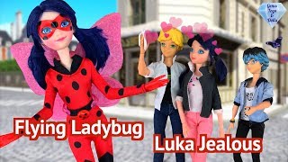 Luka Jealous Flying Ladybug Adrien Date FULL - EPISODE | MIRACULOUS NEW Doll