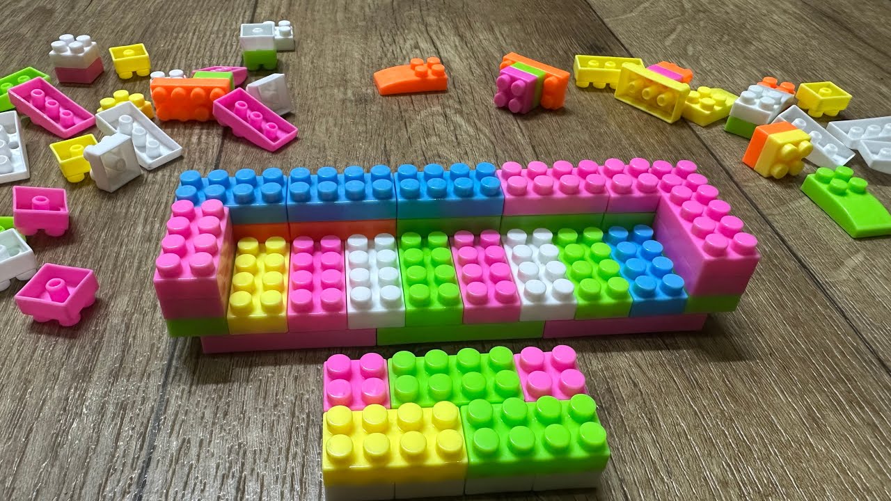 Satisfying DIY Sofa ASMR/Building blocks/Block game/Lego blocks