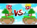 ZENGİN ADASI VS FAKİR ADASI! 😱 - Minecraft