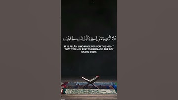 وقال ربكم أدعوني أستجيب لكم | ياسر الدوسري | سورة غافر.  #المصحف #اكسبلور #quran #القرآن_الكريم