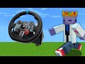 Playing Minecraft using a Steering Wheel! (Day 2)
