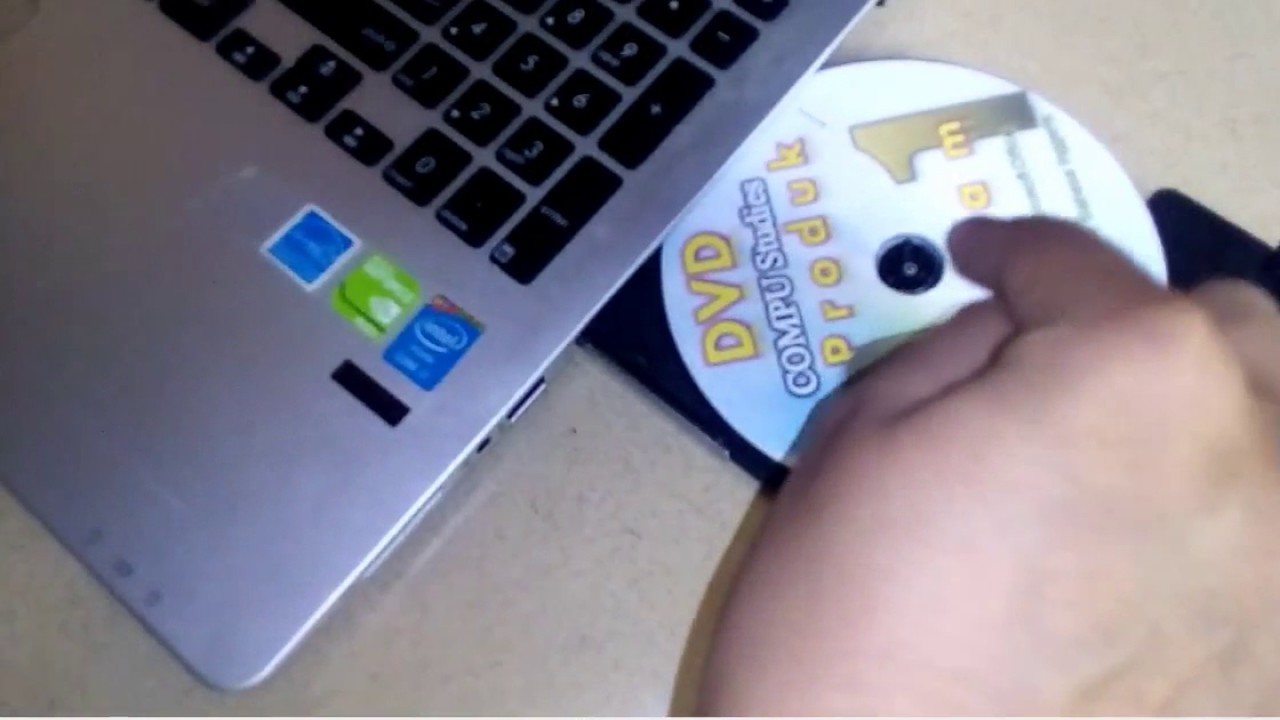 Cara Masukkan DVD Kursus ke Laptop YouTube