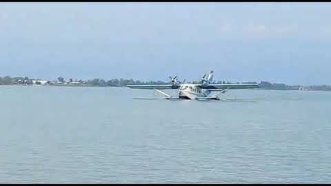 Homemade african build experimental seaplane