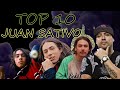 TOP 10 mejores rapeadas de 🔥JUAN SATIVO 👽