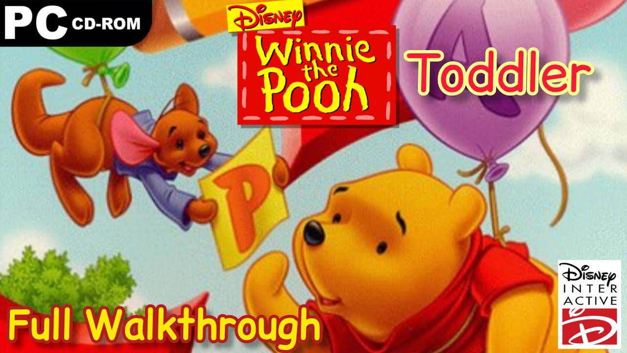 Disney's Winnie the Pooh: Toddler (1999) PC Gameplay  