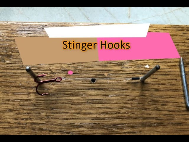 How To Make a Stinger Hook Rig - (DIY) 