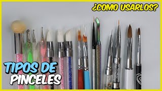 Tipos de Pinceles Para Decorar Uñas | Aprende a Como Usarlos #2