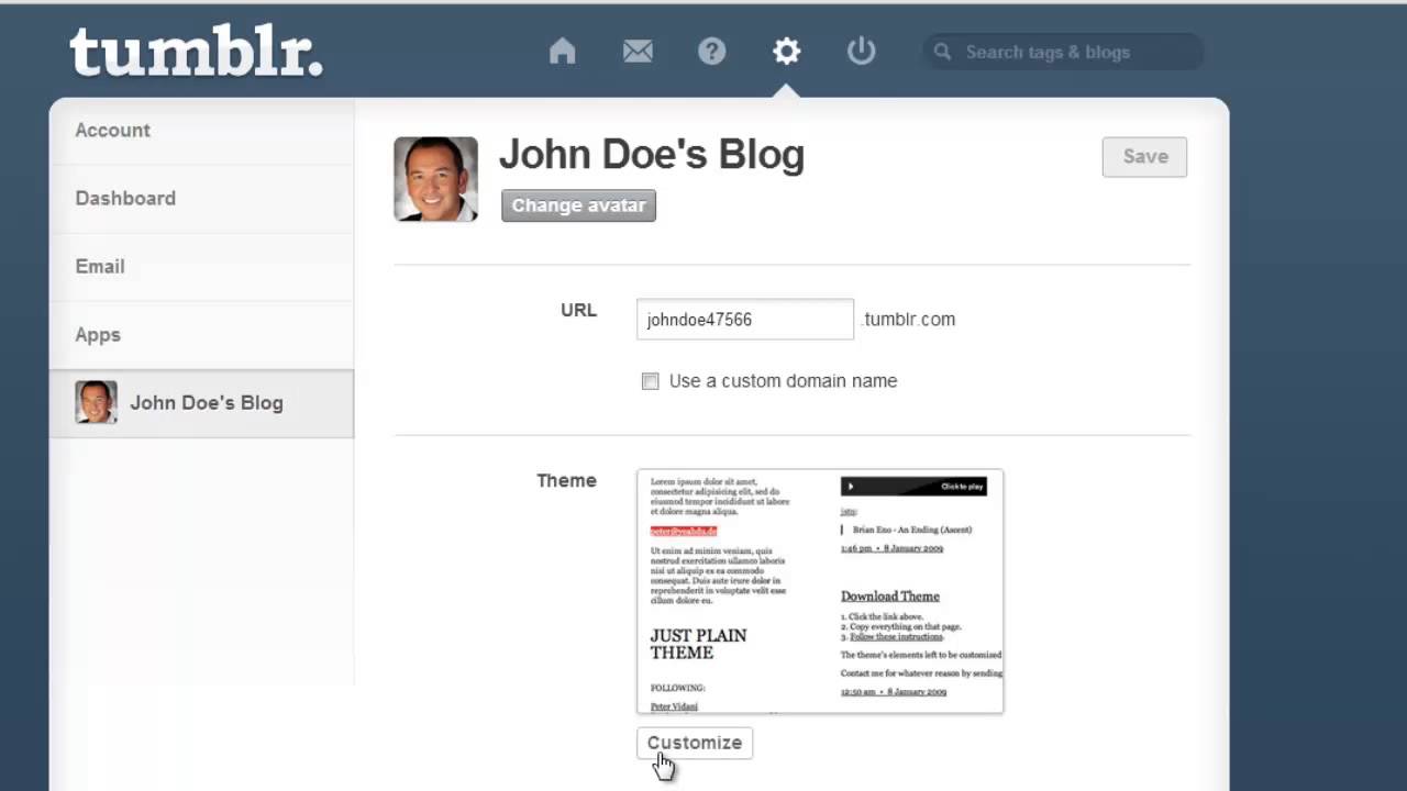 How to Add Infinite Scroll to Tumblr - YouTube