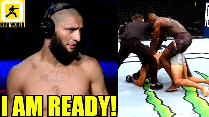 This is how Khamzat Chimaev reacted to Israel Adesanya destroying Paulo Costa at UFC 253,Dana White