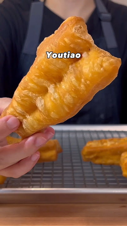 Youtiao | Chinese Fried Dough Stick #shorts  #cooking #food #easyrecipe #frieddough #snack