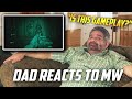 Dad Reacts to Night-Vision Raid Mission (Wolf's Den) In Modern Warfare