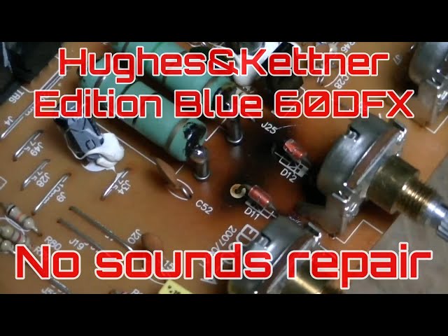 ソリッドステートコンボ】Hughes & kettner Edition Blue 60-DFX音が 