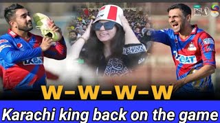 W_W_W. Karachi king back on game | Karachi king vs multan sultan| Magical spell by Tabriz shamsi screenshot 4