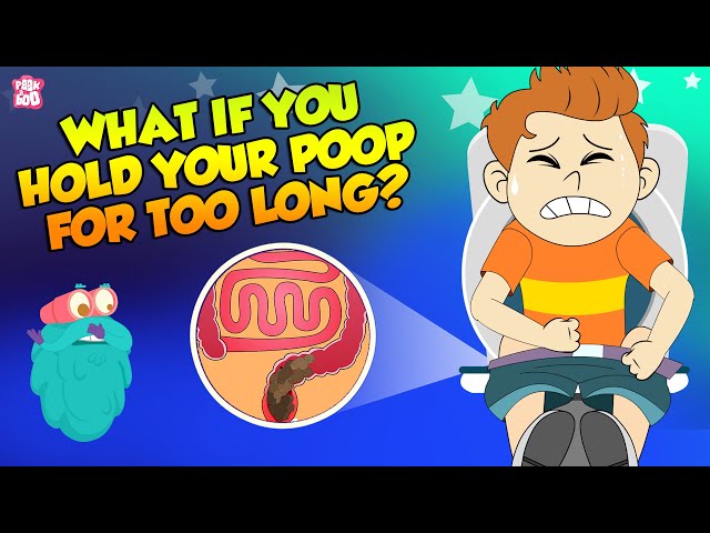 What if You Hold Your Poop For Too Long? | How Digestive System Works? | The Dr Binocs Show For Kids class=