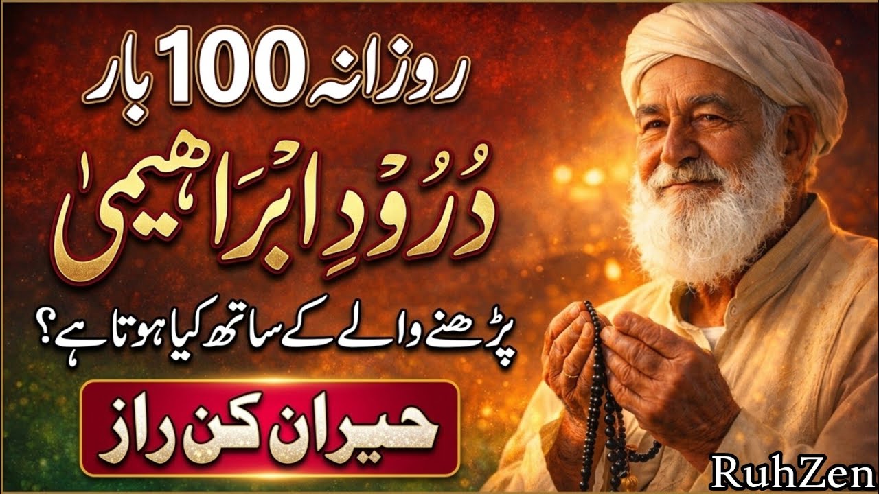Rozana 100 Bar Durood e Ibrahimi Parhne Wale Ke Sath Kya Hota Hai | Durood Sharif Ki Fazilat 