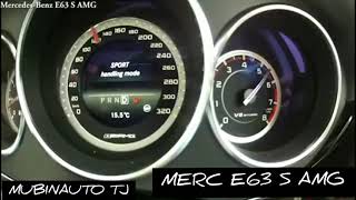 😱Mercedes E63 AMG разгон от 0 до 200