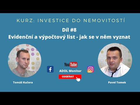 Kurz: 8. díl – Evidenční a výpočtový list – jak se v nich vyznat