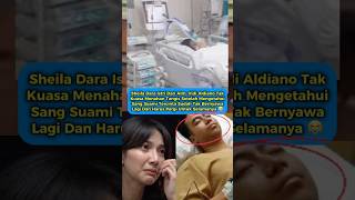 Sheila Dara Cries When She Sees Her Husband Vidi Aldiano Dead  vidialdiano sheiladara