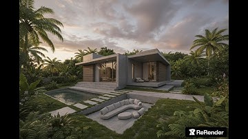 Watch how a static villa render is turned into a cinematic motion video using AI tools.