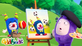 đ𤥠Lukisan Badut Kocak Abis! đ | Oddbods | Kartun Lucu Kocak | @OddbodsIndonesia