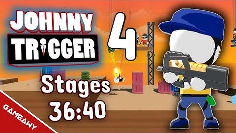 Johnny Trigger Walkthrough Levels 36 to 40 |Gameawy