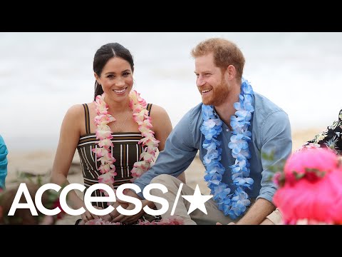 Prince Harry & Meghan Markle Go Barefoot At The Beach | Access
