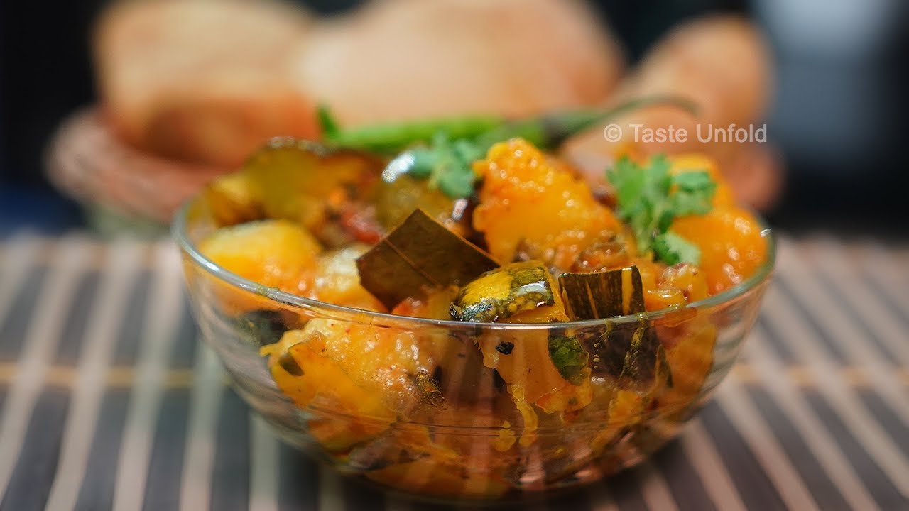 भंडारे वाली कद्दू की खट्टी मीठी सब्ज़ी / Kaddu ki Sabji | Taste Unfold