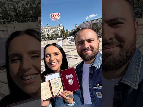 🎉Джамала удостоєна ОРДЕНУ княгині Ольги III ступеня #shorts