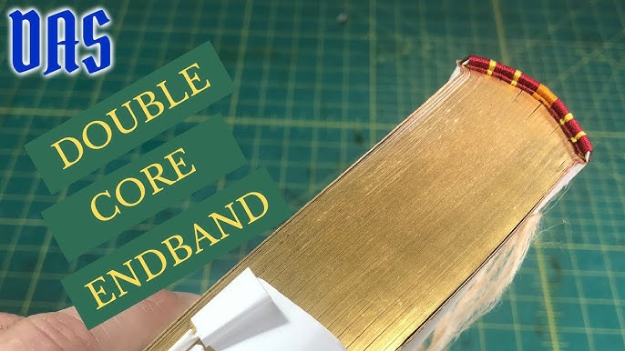 Replacing a headband – The Rebindery