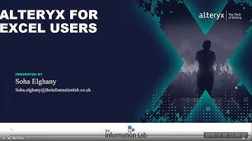 Alteryx for Excel Users