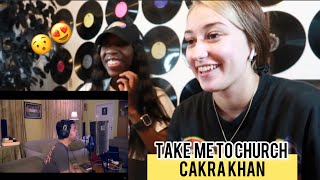 Cakra Khan - Take Me To Church (Hozier Cover) REACTION | WE LOVED THIS ONE! 🔥😫