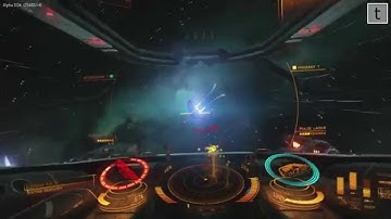 Elite Dangerous Alpha 3.4 Single Player Factions Scenario with Track IR