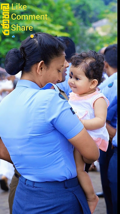 ඒ ආදරේ..😍😃 Sri Lanka Air Force Female Officers #airforce #shorts #love #lovestatus #trending #status