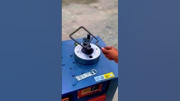 Electric Rebar Bender in Action ⚡ | Watch Steel Bars Bend Perfectly #shorts