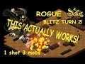Dofus Rogue ONE SHOT TURN 2! Bworker [ 200 Score   Blitzkrieg ]