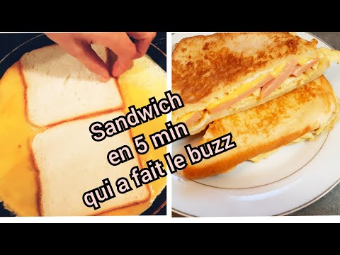 Vidéo: Comment Faire Un Sandwich Dans Une Poêle ?