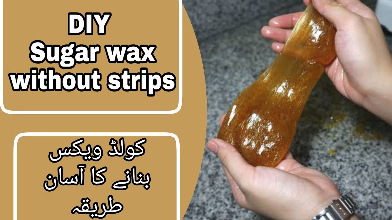 Wax without strips cold wax bnany ka tarika Eid special wax method