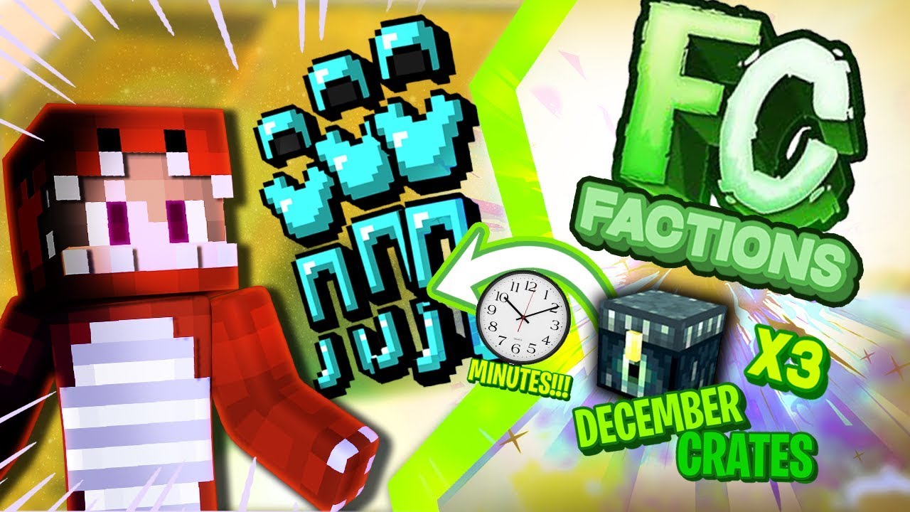 OPENING 3 OP DECEMBER CRATES + MAKING GOD SET(S) IN MINUTES!!!! | FantasyCloud #1 (Factions)