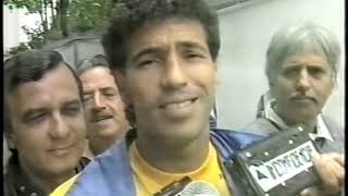 COPA DA ITÁLIA 1990 - PART 12 - Renato Gaúcho, familiares dos jogadores e Maguila