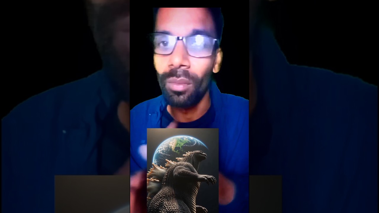 What If Godzilla Size is bigger than earth