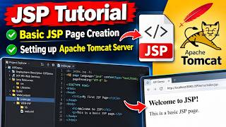 JSP Tutorial for Beginners | Create Your First JSP Page & Setup Apache Tomcat Server