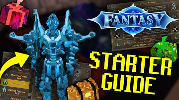 THE BEST WAY TO GET STARTED ON THIS CUSTOM RSPS! | FANTASY RSPS