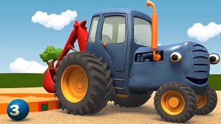 Мультики - Синий Трактор - Грузовик и Трактор играют с шариками и учатся считать от 1 до 3