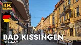 Bad Kissingen, Germany: A Walking tour in 2024 I  4K HDR