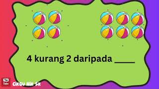 Kuiz LEBIH ATAU KURANG Matematik Tahun 1