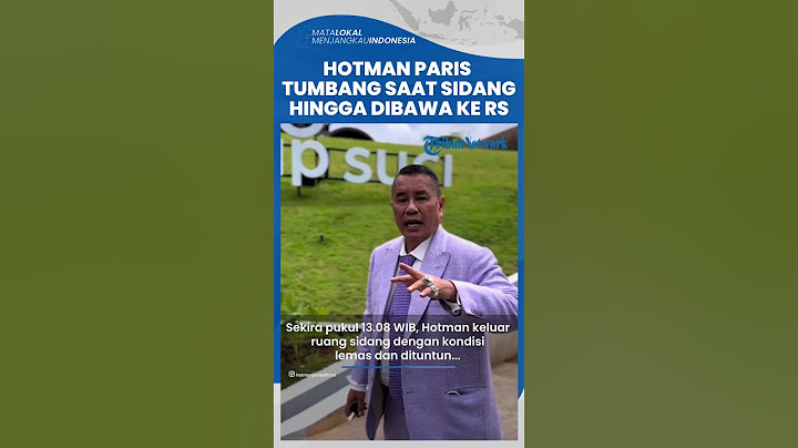 Hotman Paris 'Tumbang' saat Persidangan, Diajak Bicara Tak Nyambung hingga Dilarikan ke RS