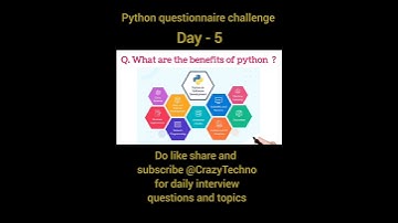Benifits of using python #shorts #interview #python #shortsfeed  #trending #c #programmingchallenge