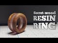 DIY | Secret wood resin ring