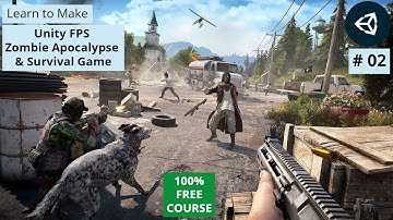 FPS Unity Game Development Tutorial | Create First Person Shooter Zombies Apocalypse & Survival Game