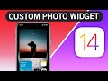 How to add custom photo Widget on iOS 14